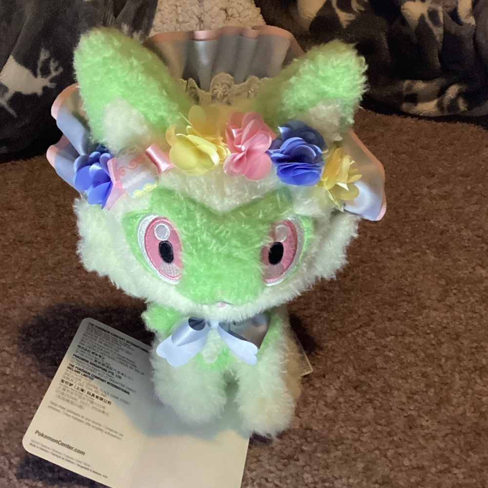 Pokémon center exclusive sprigatito Easter plush NEW WITH TAGS - Picture 2 of 4